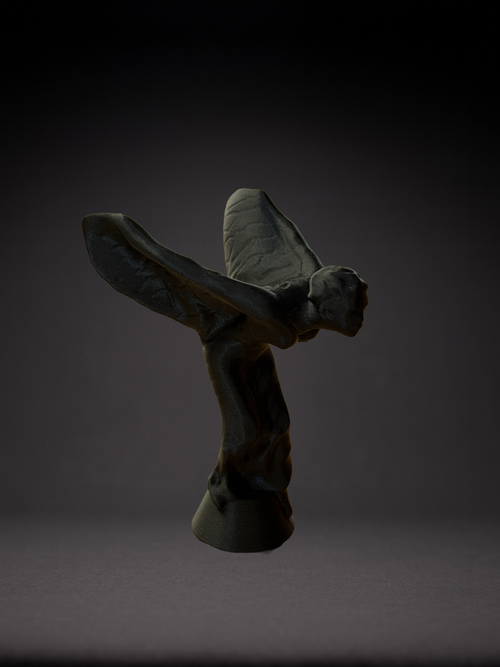 Aero Spirit – 3D-gedruckte Figur, Detailansicht